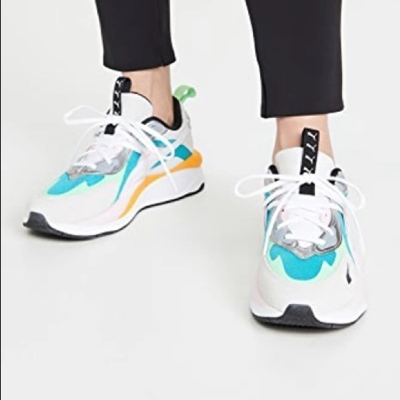 Puma RS - Curve Aura Womens Scuba Blue 9.5 - Picture 3 of 5